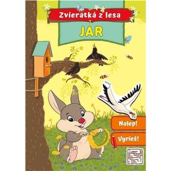Zvieratká z lesa Jar: Nalep! Vyrieš! (978-80-567-0987-0)