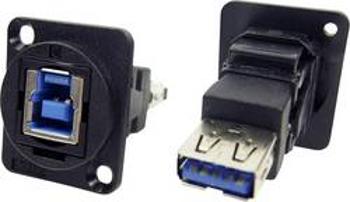 XLR adaptér USB 3.0 B zásuvka ⇔ USB-A 3.0 adaptér, vestavný Cliff CP30206N 1 ks