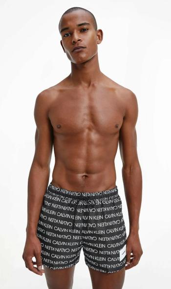 Calvin Klein pánské černé plavky - M (0GJ)