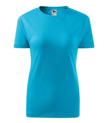 MALFINI Dámské tričko Classic New - Tyrkysová | XL