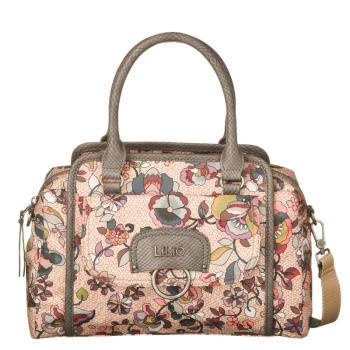 LiLiÓ Biba S Handbag květovaná kabelka 28 cm Nougat