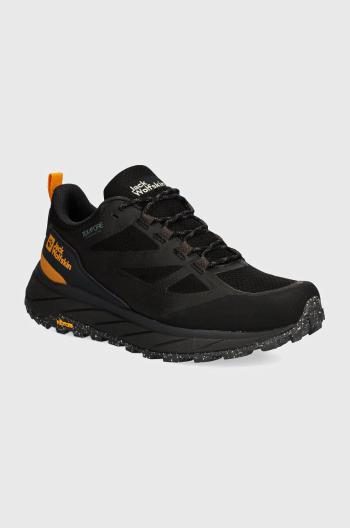 Boty Jack Wolfskin Terraventure Texapore Low pánské, zelená barva, 4051621