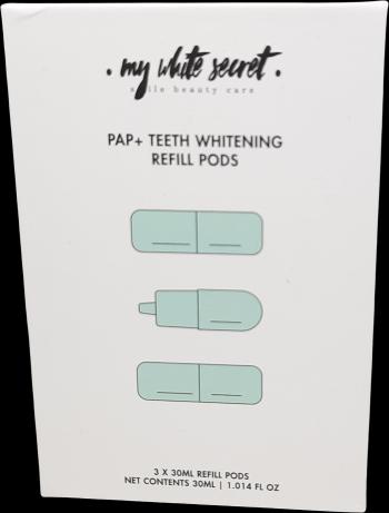 My White Secret náhradní gely pro PAP+ bělící sadu na zuby