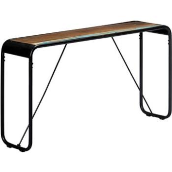 Konzolový stolek 140x35x76 cm masivní recyklované dřevo (247865)