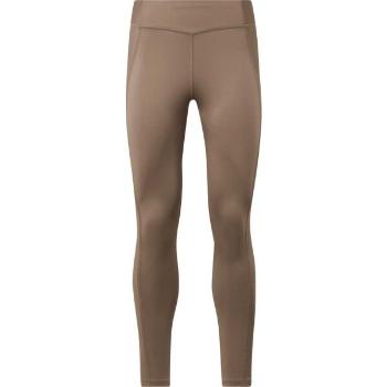 Reebok YOGA HR RIB TIGHT Dámské legíny, béžová, velikost