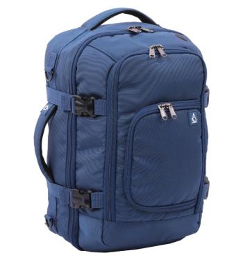 Aerolite BPMAX03 palubní batoh Ryanair RFID USB 40x20x25 cm 18 l modrý