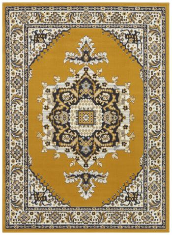 Mujkoberec Original Kusový orientální koberec Mujkoberec Original 104345 - 160x220 cm Žlutá