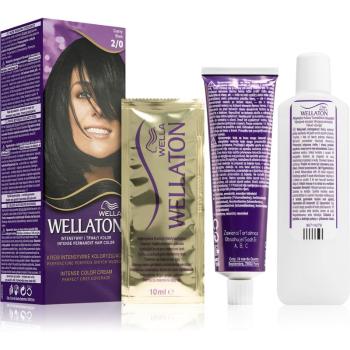 Wella Wellaton Permanent Colour Crème barva na vlasy odstín 2/0 Black