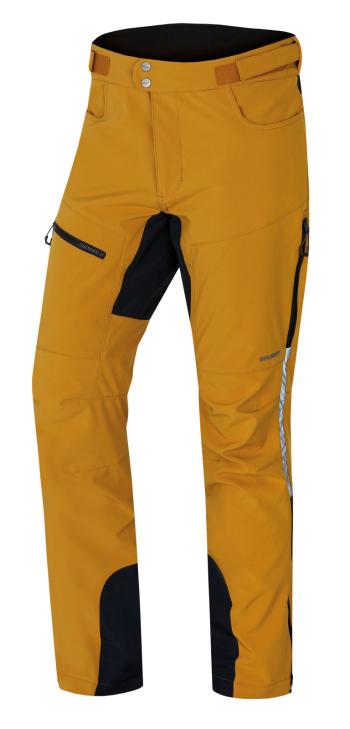 Husky Pánské softshell kalhoty Keson M horčicová Velikost: XL