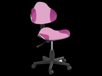 Studentská kancelářská židle Q-G2 Signal Růžová