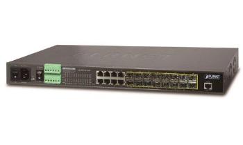 Planet MGSW-24160F Metro switch 16x SFP (DDM), 8x1000Base-x, AC+DC, DI/O, SNMPv3, IGMPv3, IPv6, MGSW-24160F