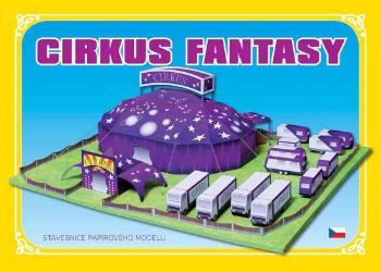 Cirkus Fantasy stavebnice papírového modelu