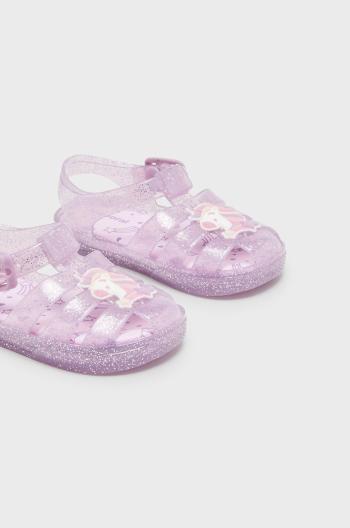 Dětské sandály Mayoral fialová barva