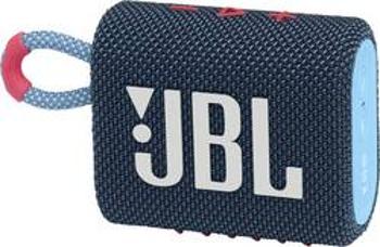 Bluetooth® reproduktor JBL Go 3 vodotěsný, prachotěsný, modrá, růžová