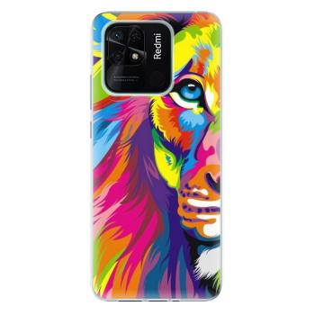 Odolné silikonové pouzdro iSaprio - Rainbow Lion - Xiaomi Redmi 10C