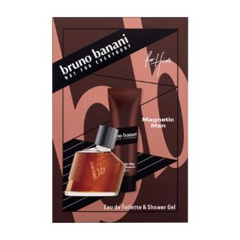 Bruno Banani Magnetic Man dárková kazeta toaletní voda 30 ml + sprchový gel 50 ml pro muže