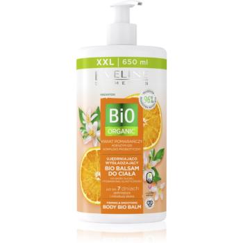 Eveline Cosmetics Bio Organic zjemňující tělový balzám se zpevňujícím účinkem 650 ml