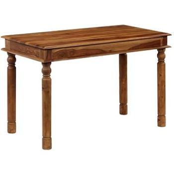 Jídelní stůl z masivního sheeshamového dřeva 120x60x77 cm (246252)