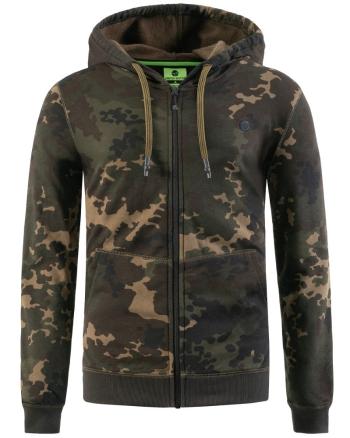 Korda mikina zip hoodie dark kamo - xl