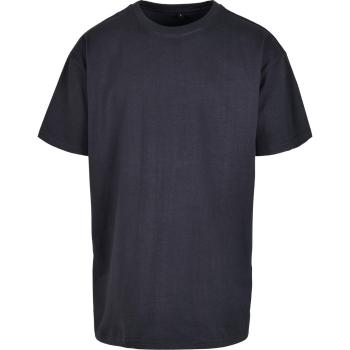 Build Your Brand Pánské tričko Heavy Oversize Tee - Námořní modrá | L