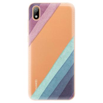 Odolné silikonové pouzdro iSaprio - Glitter Stripes 01 - Huawei Y5 2019