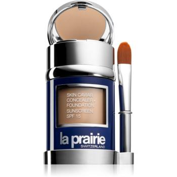 La Prairie Skin Caviar Concealer Foundation make-up a korektor SPF 15 odstín Tender Ivory 30 ml