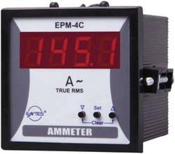 Panelový programovatelný ampérmetr Entes, EPM-4C-72, 50 mA - 10 kA