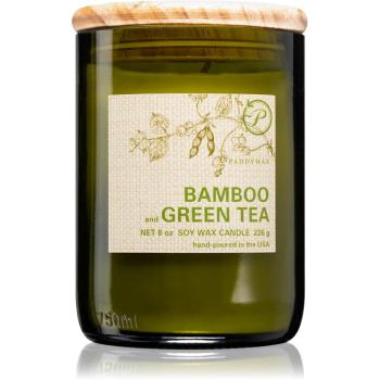 Paddywax Eco Green Bamboo & Green Tea vonná svíčka 226 g