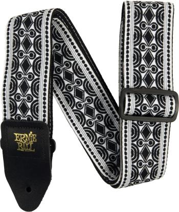 Ernie Ball Jacquard Strap Beatnik Black