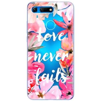 iSaprio Love Never Fails pro Honor View 20 (lonev-TPU-HonView20)