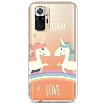 TopQ Xiaomi Redmi Note 10 Pro silikon Unicorn Love 58102 (Sun-58102)