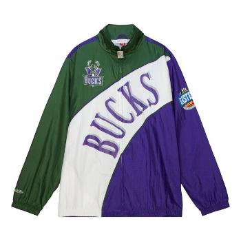 Mitchell & Ness Milwaukee Bucks Arched Retro Lined Windbreaker multi/white - L