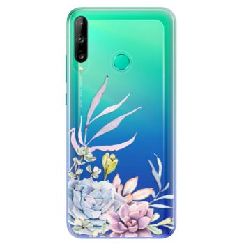 Odolné silikonové pouzdro iSaprio - Succulent 01 - Huawei P40 Lite E