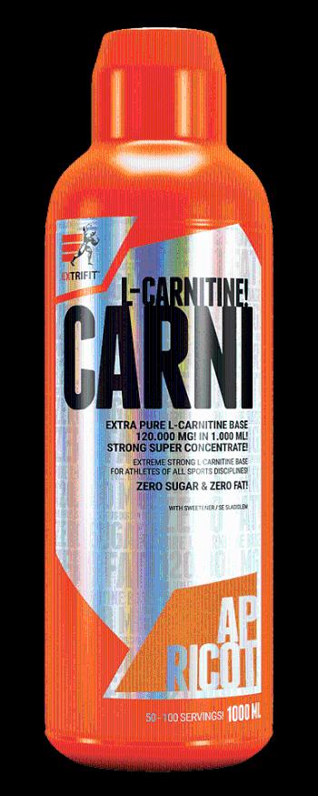 Extrifit Carni 120000 Liquid 1000 ml apricot