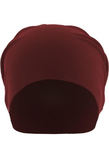 Urban Classics Jersey Beanie maroon - UNI