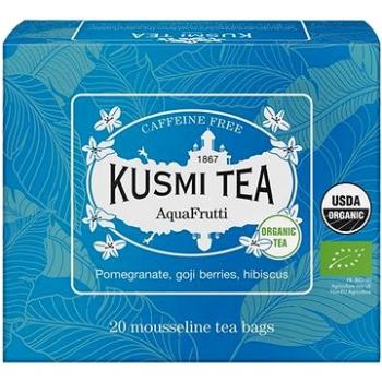 Kusmi Tea Organic AquaFrutti 20 mušelínových sáčků 40g (3585810079004)