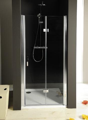 GELCO ONE sprchové dveře skládací 900 mm, levé, čiré sklo GO7290L