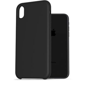 AlzaGuard Premium Liquid Silicone Case pro iPhone Xr černé (AGD-PCS0005B)