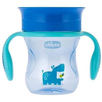 Chicco hrneček Perfect 360 s držadly 200 ml, modrý 12 m+ (8058664070060)