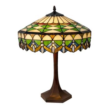 Stolní lampa Tiffany Kayleigh - Ø 41*57 cm E27/max 2*60W 5LL-6086