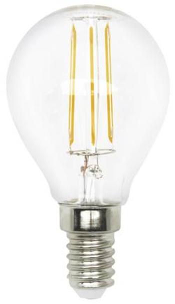 LED žárovka LightMe LM85341 230 V, E14, 4.5 W = 40 W, neutrální bílá, A++ (A++ - E), tvar žárovky, nestmívatelné, vlákno, 1 ks