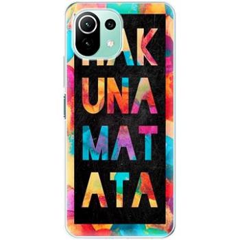 iSaprio Hakuna Matata 01 pro Xiaomi Mi 11 Lite (haku01-TPU3-Mi11L5G)