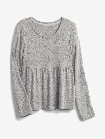 GAP Peplum Triko dětské Šedá