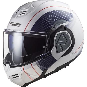 Výklopná moto přilba LS2 FF906 Advant Cooper White Blue P/J  L (59-60)