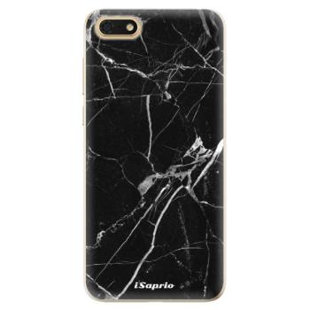 Odolné silikonové pouzdro iSaprio - Black Marble 18 - Huawei Honor 7S