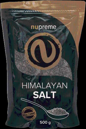 Nupreme Himalájská sůl černá 500 g