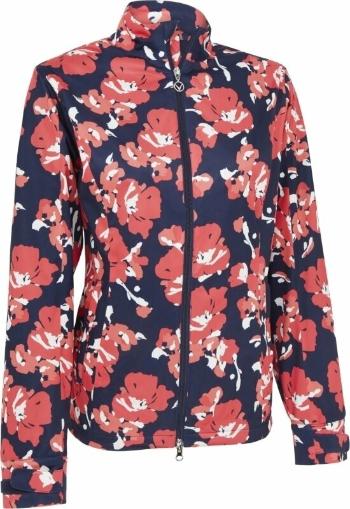 Callaway Women Floral Softshell Peacoat Logo L Sweatshirt