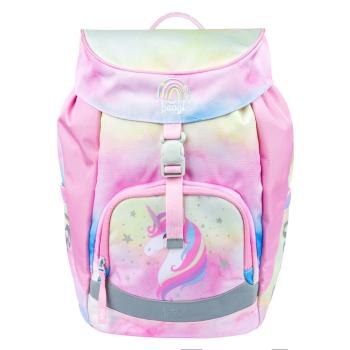 BAAGL Školní batoh Airy Rainbow Unicorn 12 l