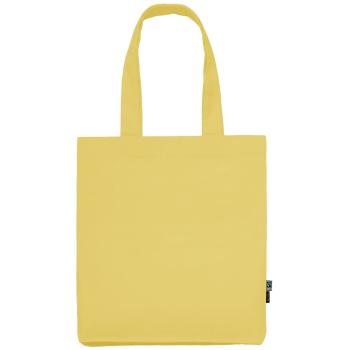 Neutral Látková nákupní taška z organické Fairtrade bavlny - Dusty yellow