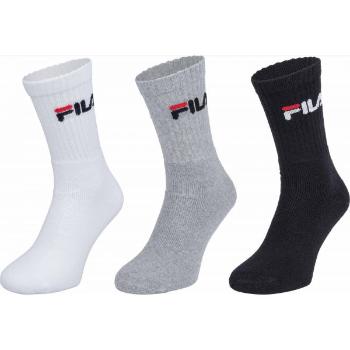 Fila UNISEX SPORT 3P Unisex ponožky, černá, velikost 43-46